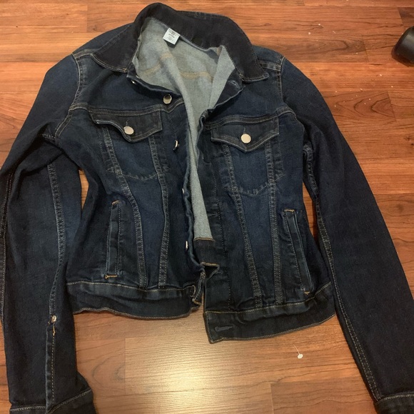 Jackets & Blazers - Dark Wash Denim Jacket
